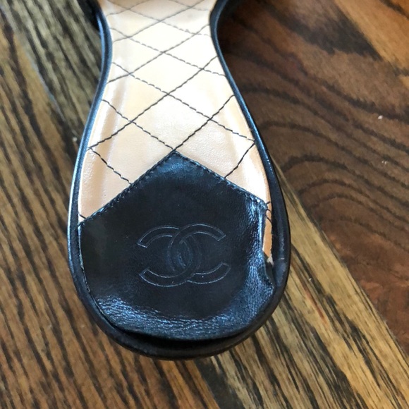Chanel small heeled slides - Picture 11 of 11